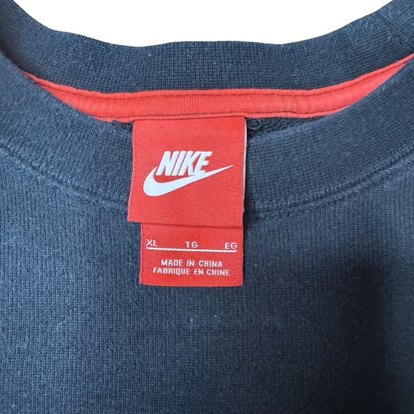 Nike Kobe Bryant Diamond‎ Crewneck Sweatshirt XL Navy Mamba Sheath Logo Rare - Picture 3 of 6